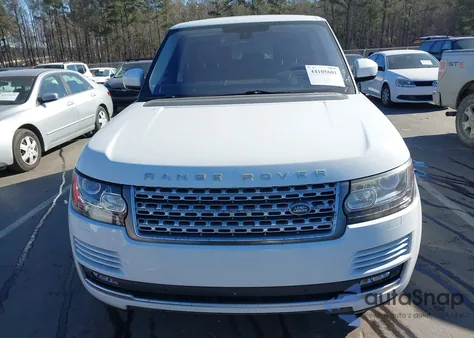 2016 Land Rover Range Rover 3.0L V6 Turbocharged Diesel Hse Td6 из США, поврежденный, VIN SALGS2KF4GA245080